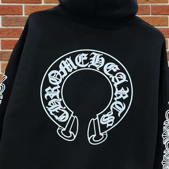 Men's Chrome Hearts Hoodie Black - Picture 4 of 5